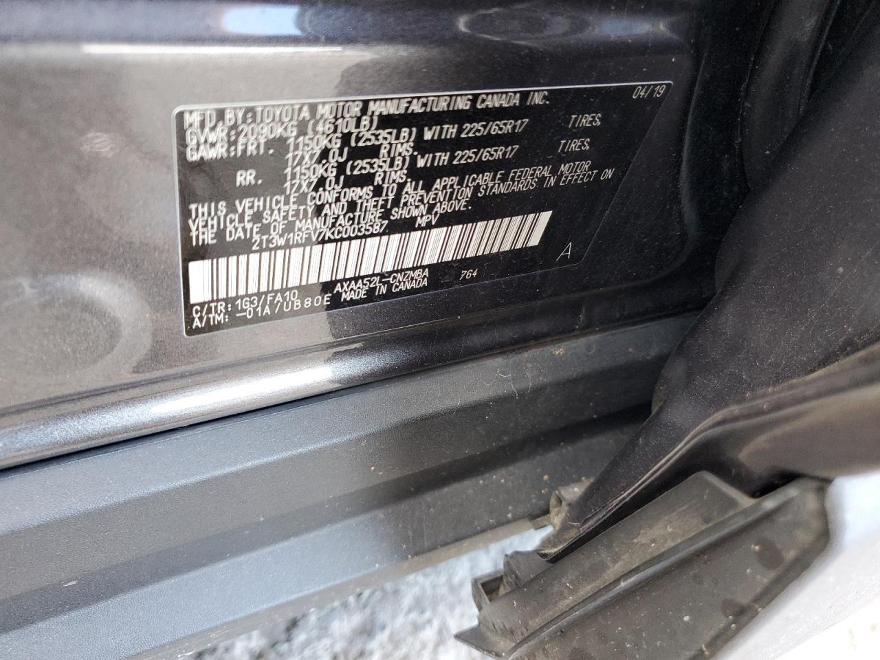 2019 Toyota RAV 4 - zdjęcie 14