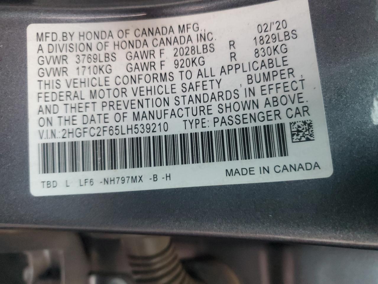 2020 Honda Civic - zdjęcie 13