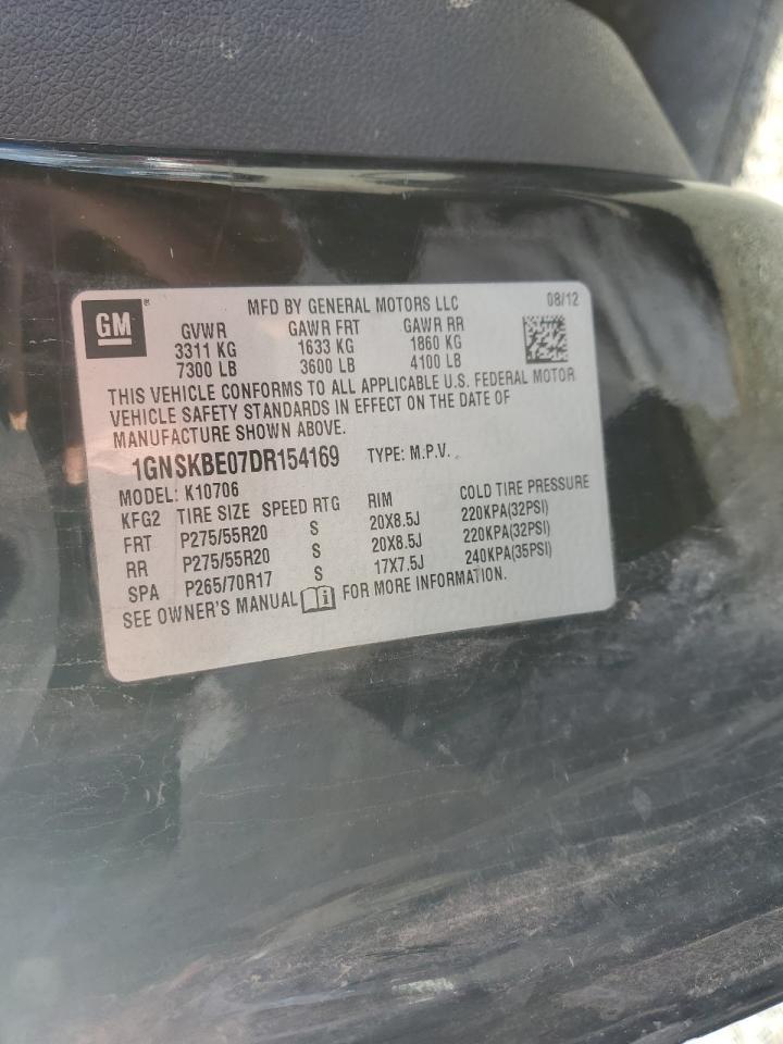 2013 Chevrolet Tahoe K1500 Lt - zdjęcie 13