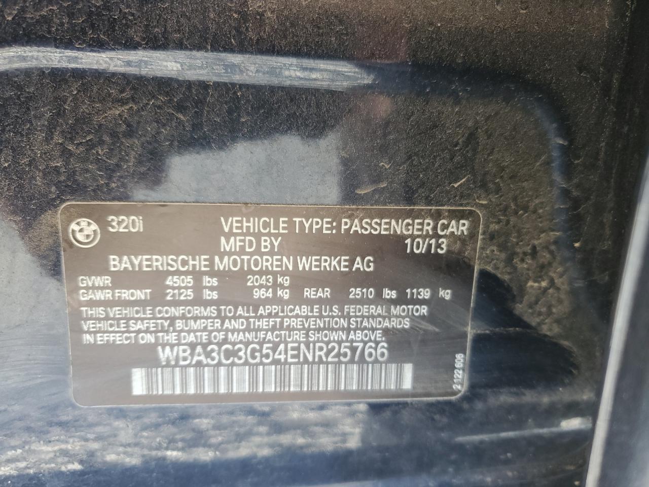 2014 BMW Seria 3 - zdjęcie 12