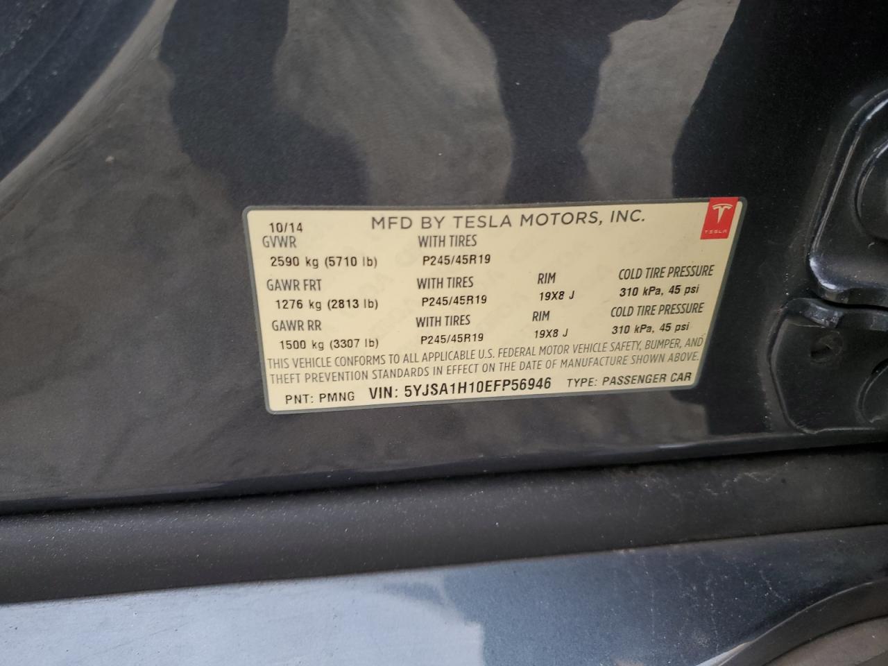 2014 Tesla Model S - zdjęcie 12