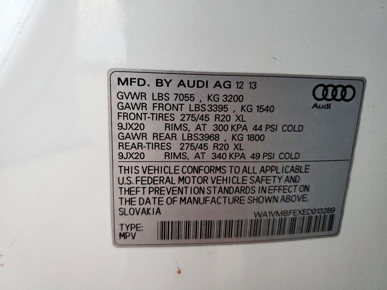 2014 Audi Q7 - zdjęcie 13