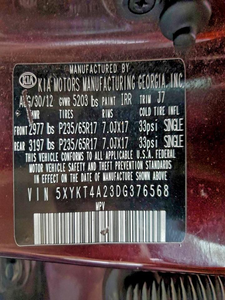 2013 Kia Sorento Lx - zdjęcie 13