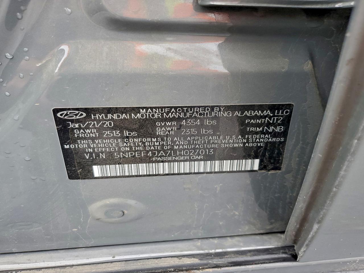 2020 Hyundai Sonata Sel - zdjęcie 12