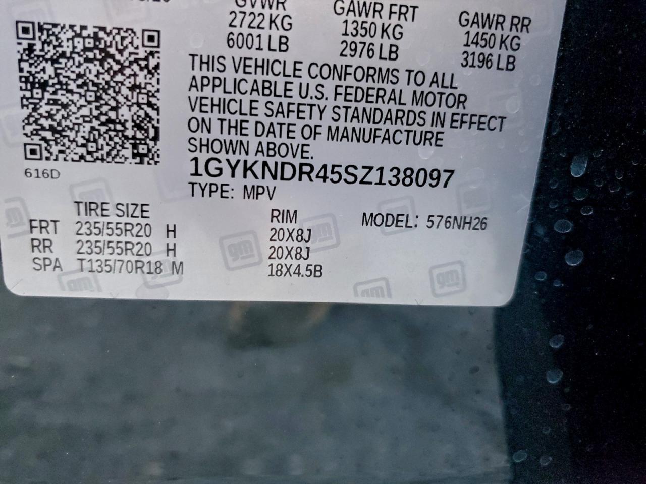 2025 Cadillac XT5 - zdjęcie 14