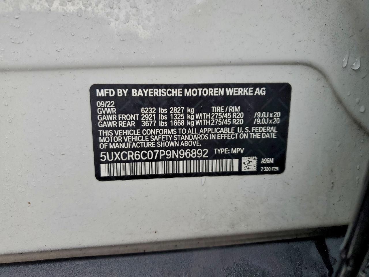2023 BMW X5 xDrive40I - zdjęcie 13