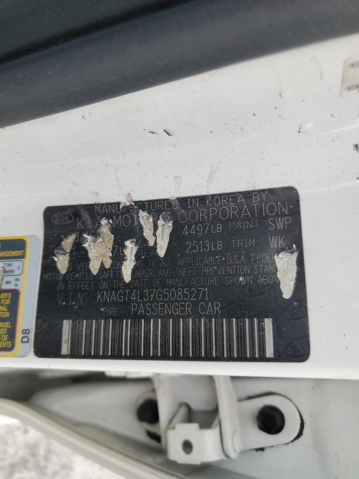 2016 Kia Optima Lx - zdjęcie 12