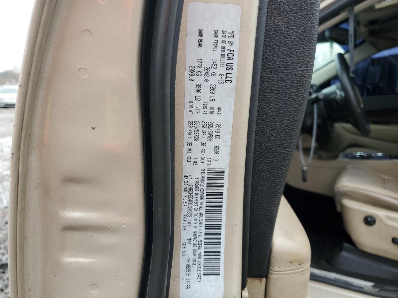 2015 Dodge Durango Citadel - zdjęcie 13