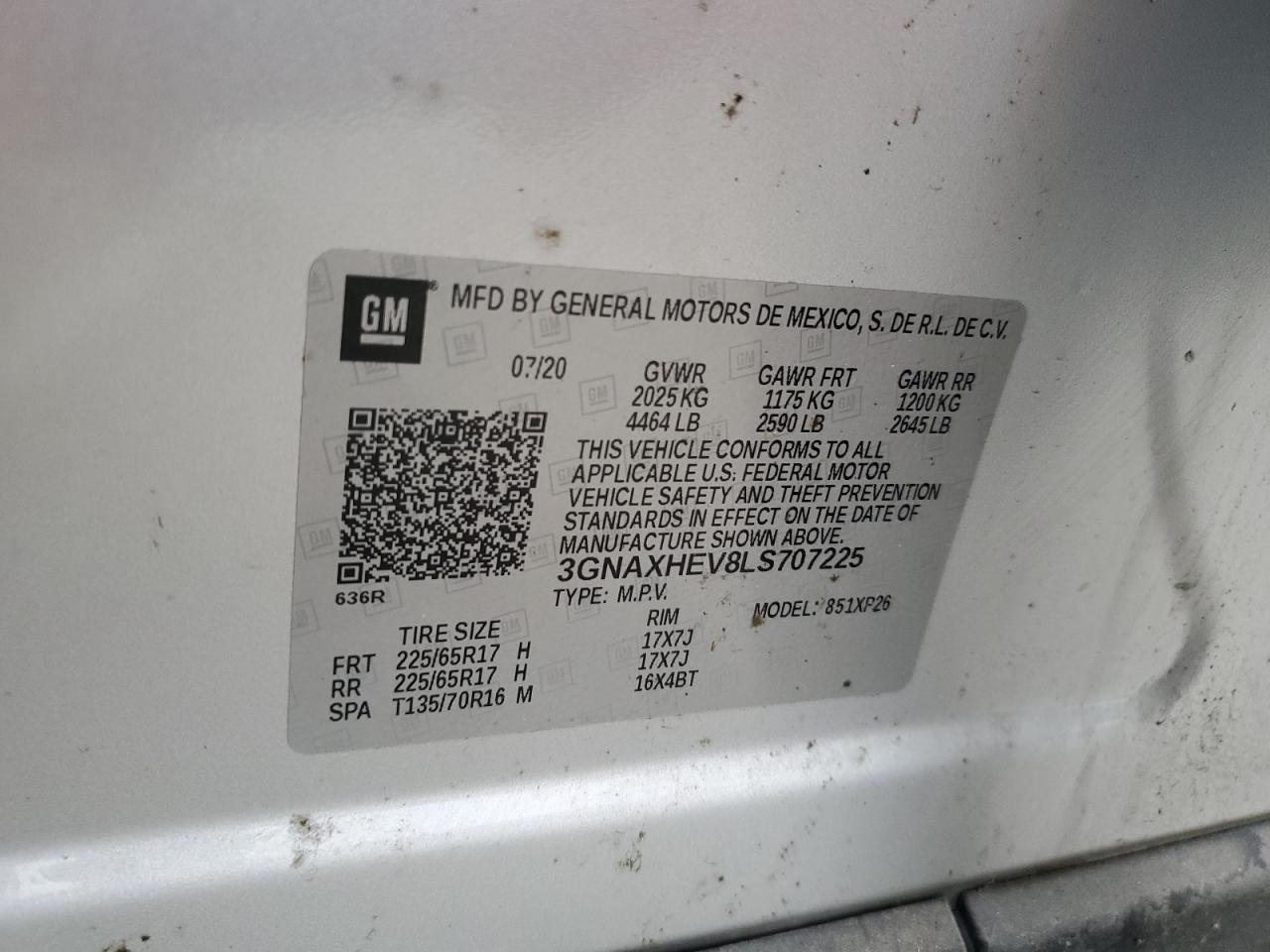 2020 Chevrolet Equinox Ls - zdjęcie 13