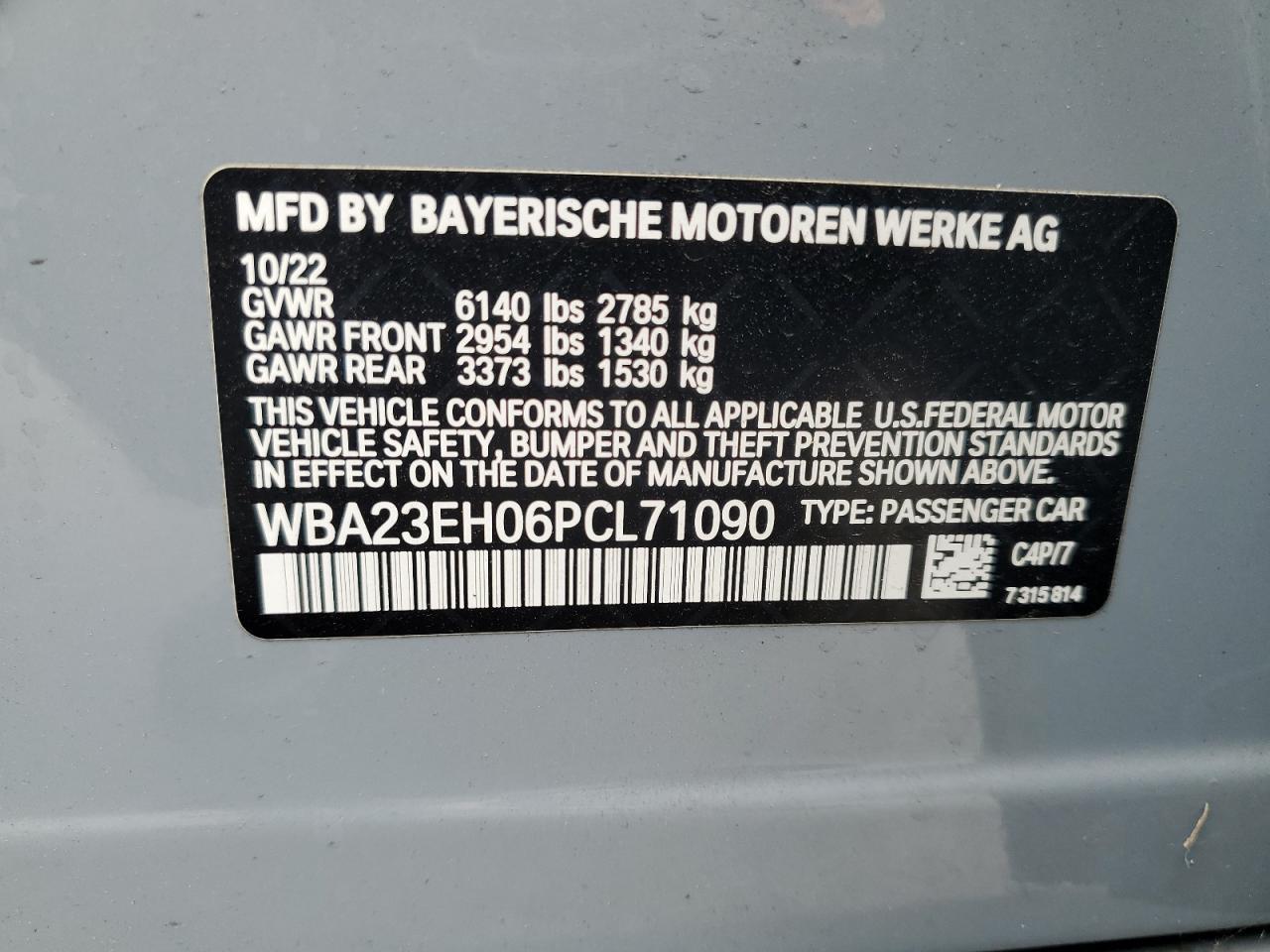 2023 BMW 740 I - zdjęcie 14