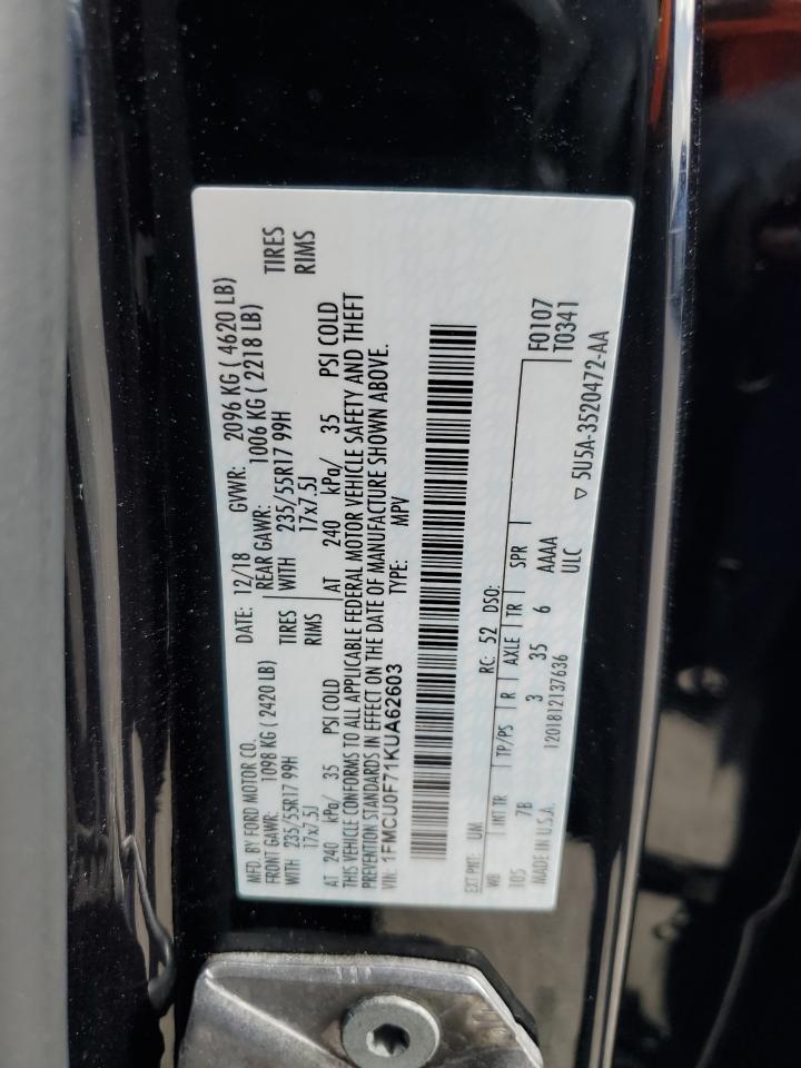 2019 Ford Escape S - zdjęcie 14