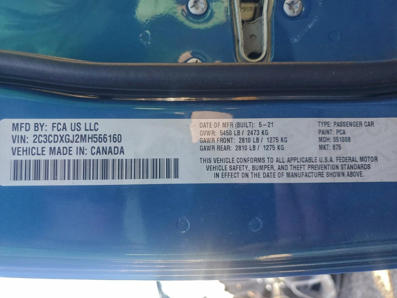 2021 Dodge Charger Scat Pack - zdjęcie 13