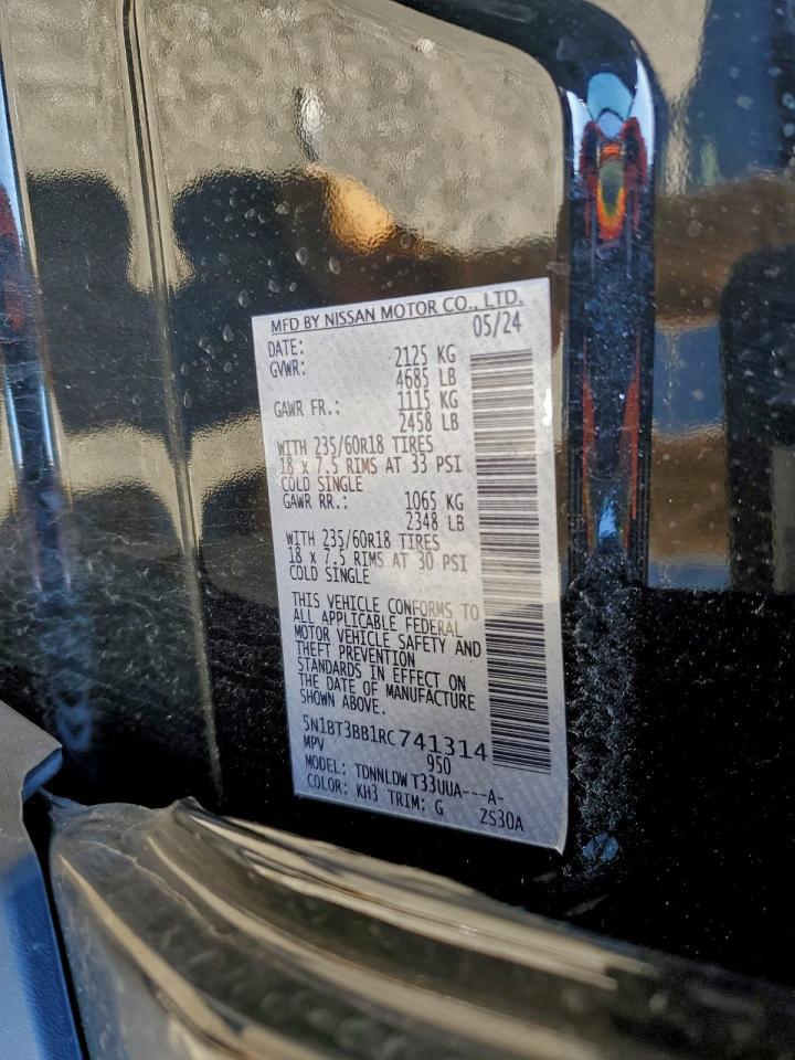 2024 Nissan Rogue Sv - zdjęcie 13