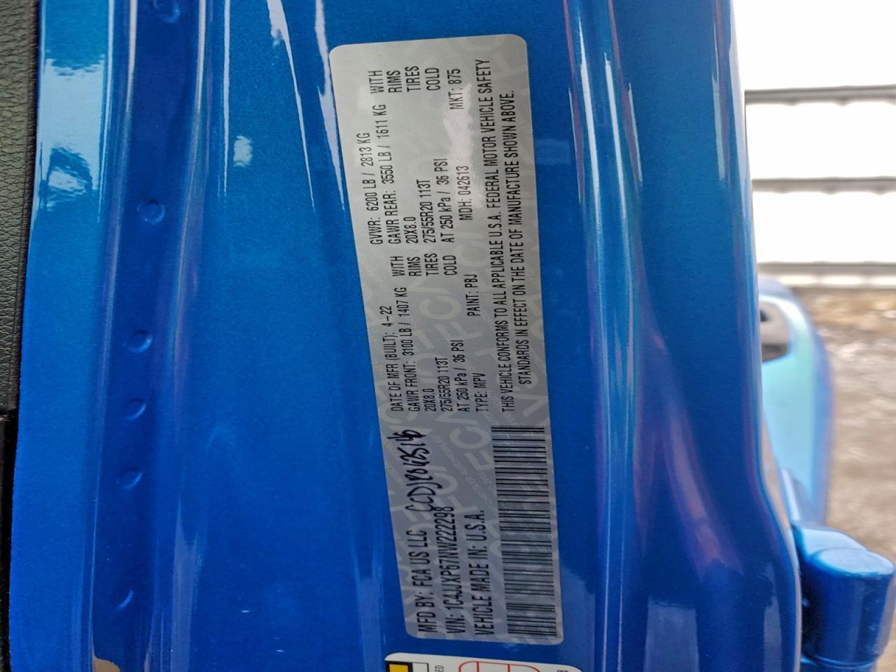 2022 Jeep Wrangler Unlimited Sahara 4Xe - zdjęcie 13