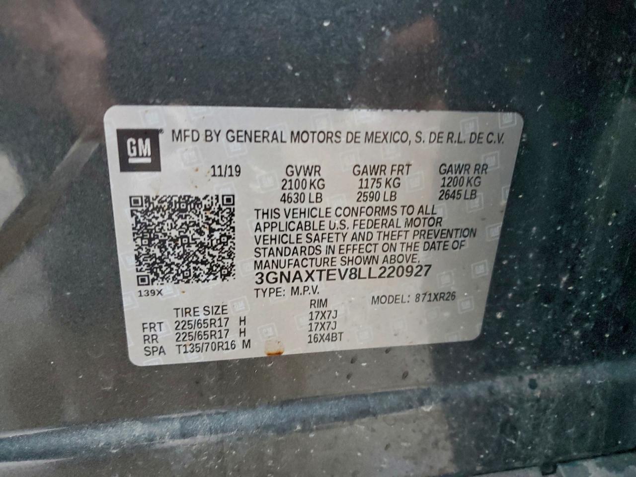 2020 Chevrolet Equinox Lt - zdjęcie 13