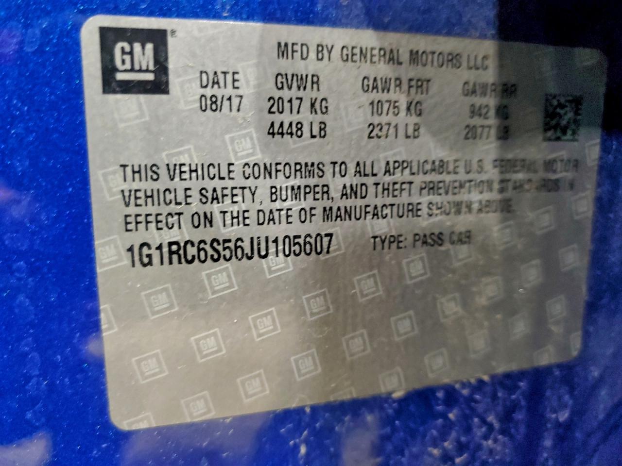 2018 Chevrolet Volt Lt - zdjęcie 12