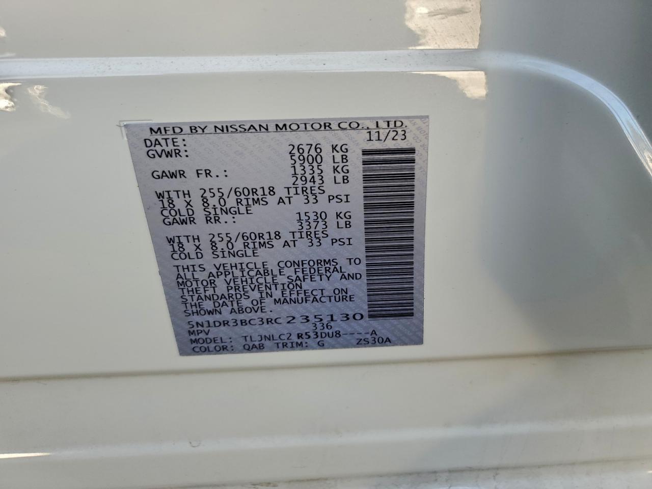 2024 Nissan Pathfinder Sv - zdjęcie 14