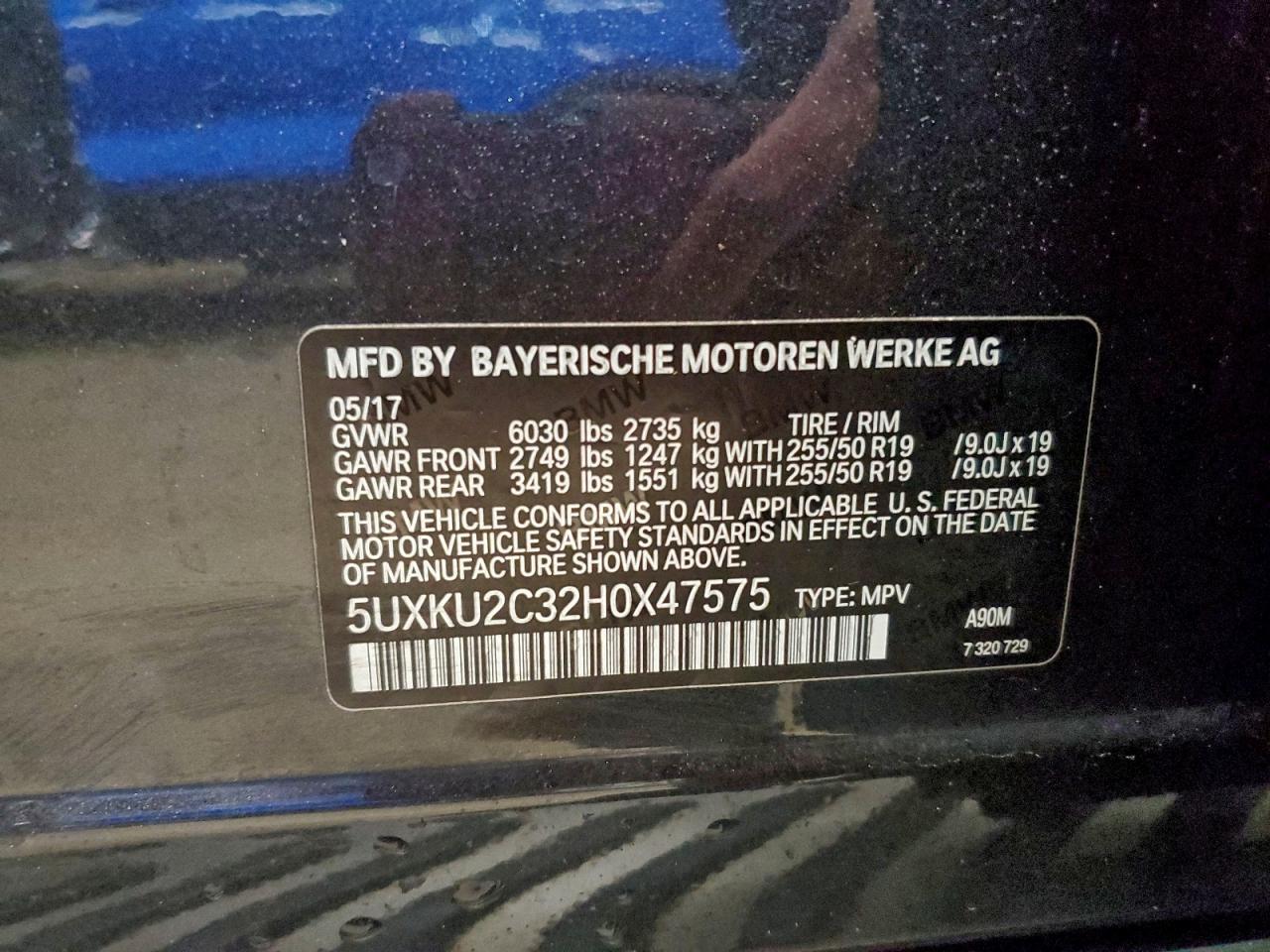 2017 BMW X6 xDrive35I - zdjęcie 13