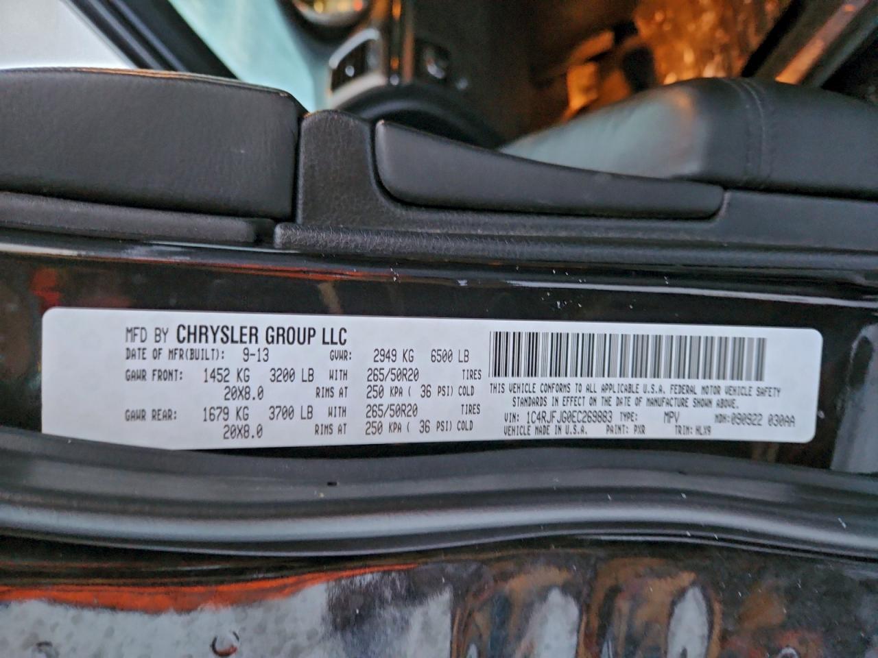 2014 Jeep Grand Cherokee Summit - zdjęcie 12