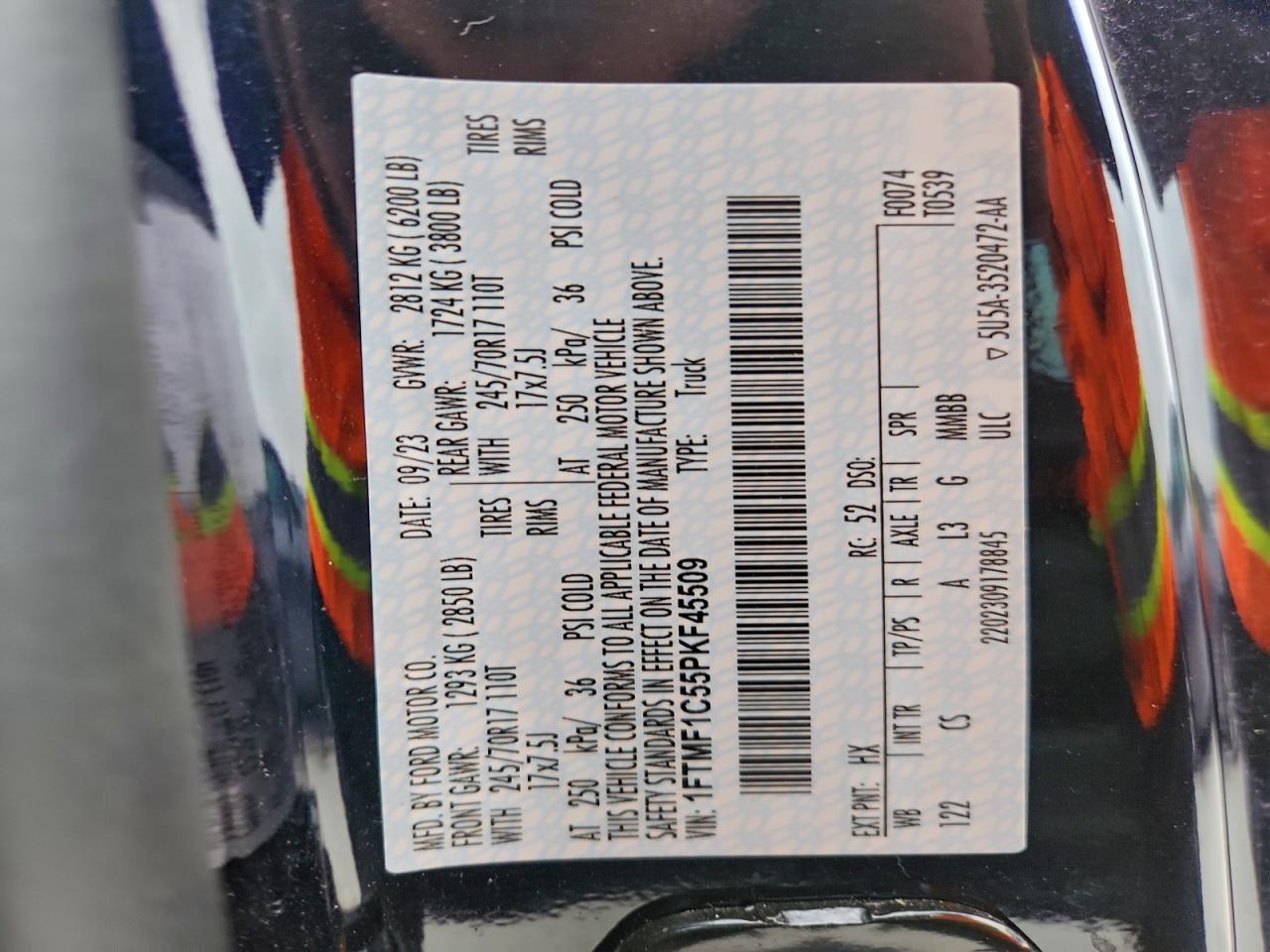 2023 Ford F150 - zdjęcie 13