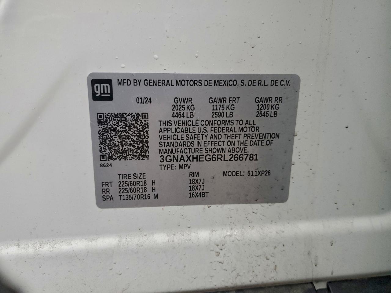 2024 Chevrolet Equinox Ls - zdjęcie 13