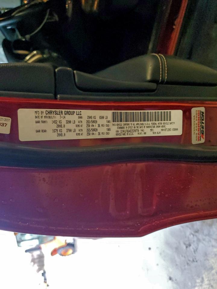 2014 Jeep Grand Cherokee Limited - zdjęcie 13