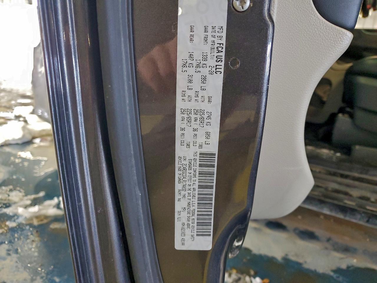 2020 Dodge Grand Caravan Sxt - zdjęcie 14