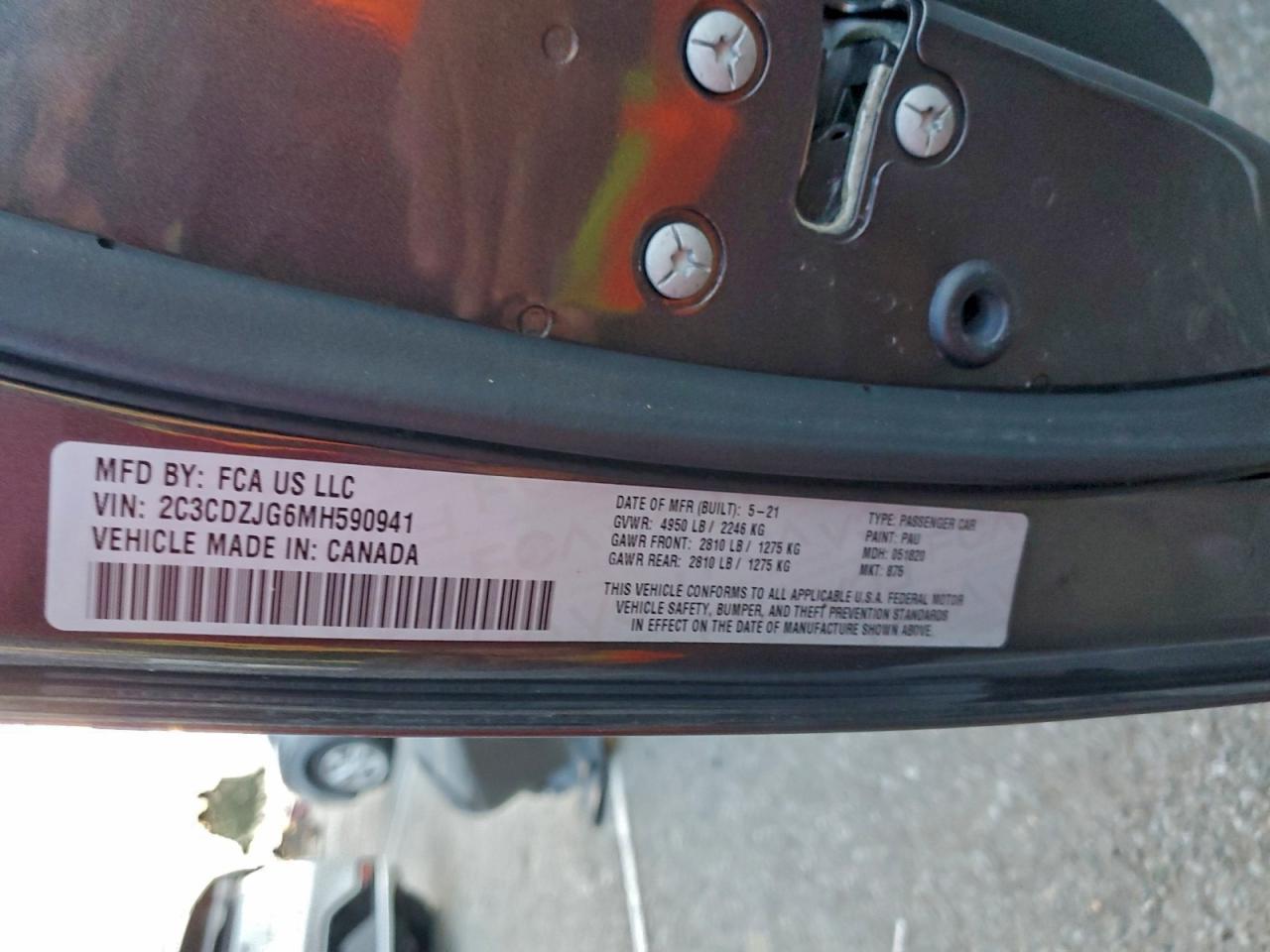 2021 Dodge Challenger Gt - zdjęcie 12