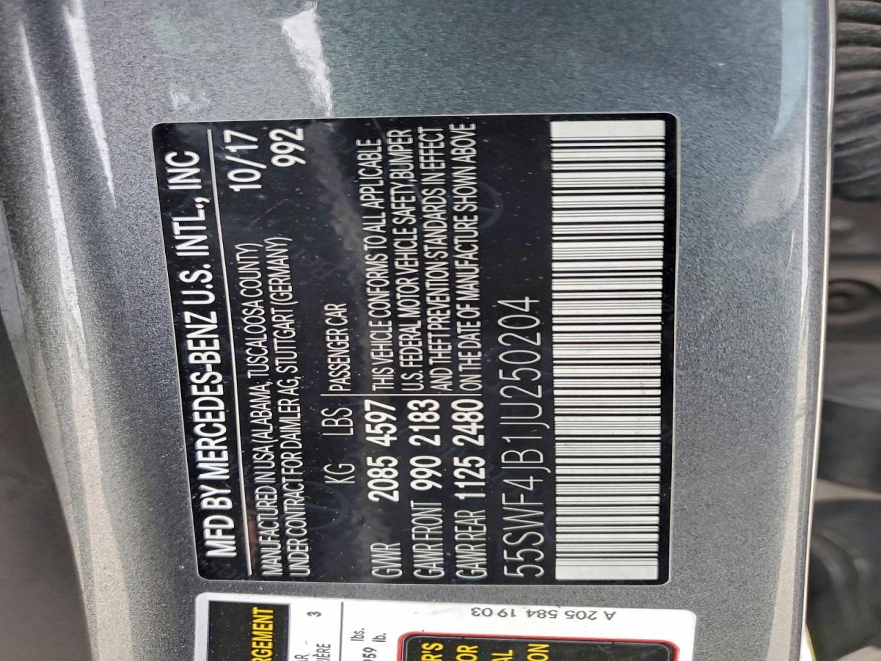 2018 Mercedes-Benz C 300 - zdjęcie 12