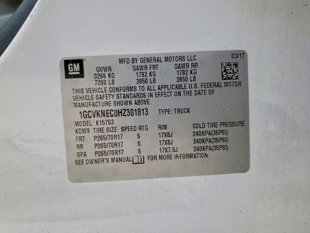 2017 Chevrolet Silverado K1500 - zdjęcie 12