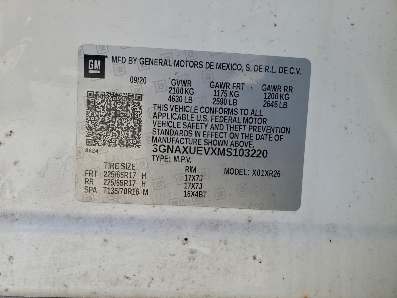 2021 Chevrolet Equinox Lt - zdjęcie 12