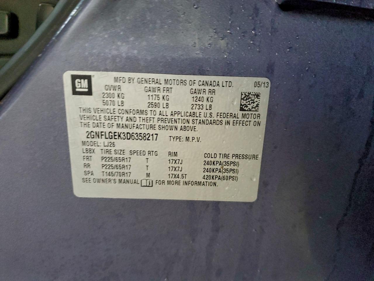 2013 Chevrolet Equinox Ltz - zdjęcie 13