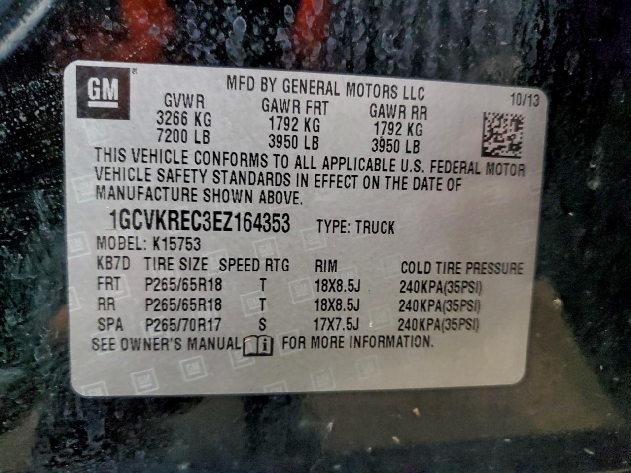 2014 Chevrolet Silverado K1500 Lt - zdjęcie 12