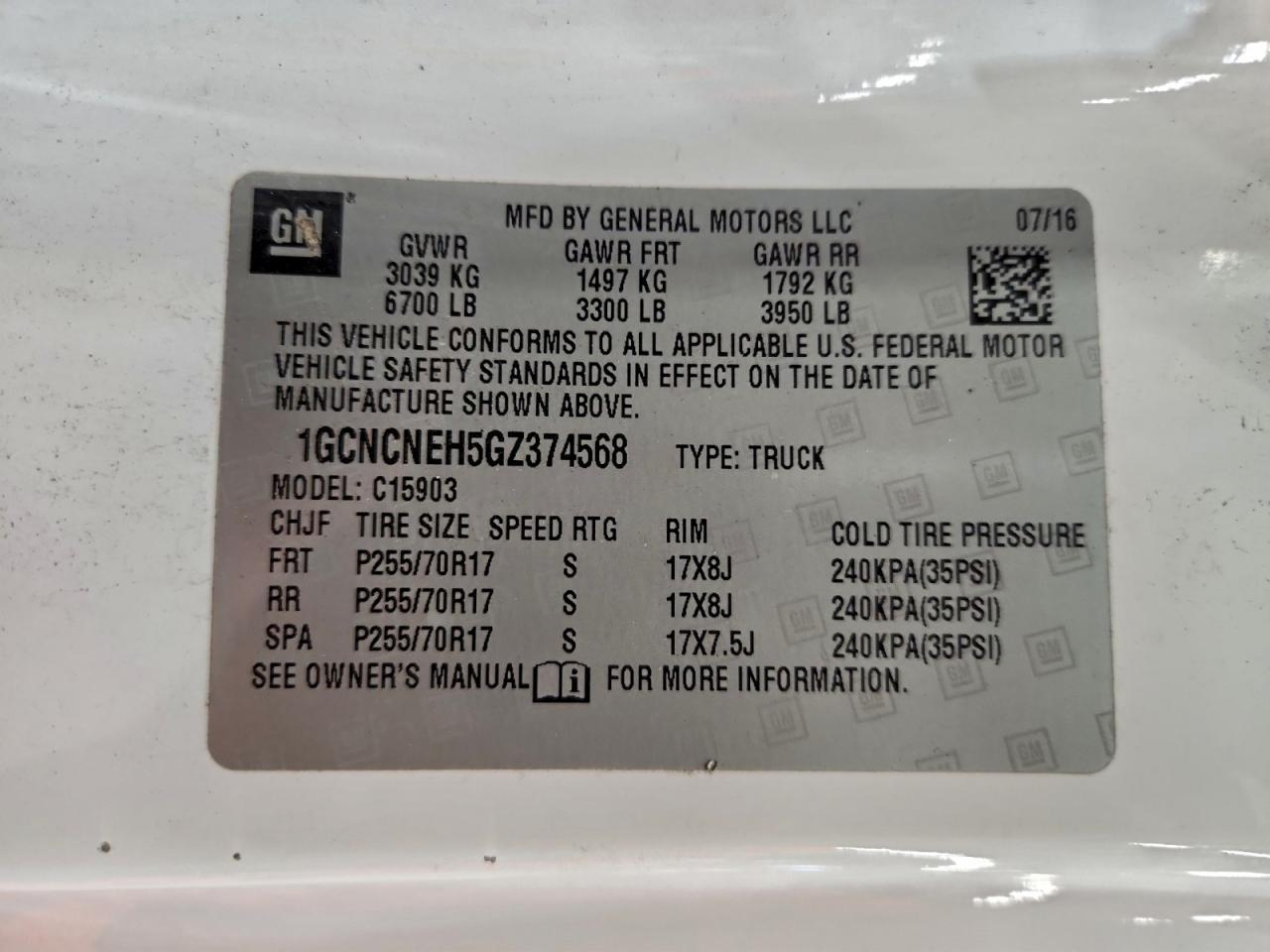 2016 Chevrolet Silverado C1500 - zdjęcie 12