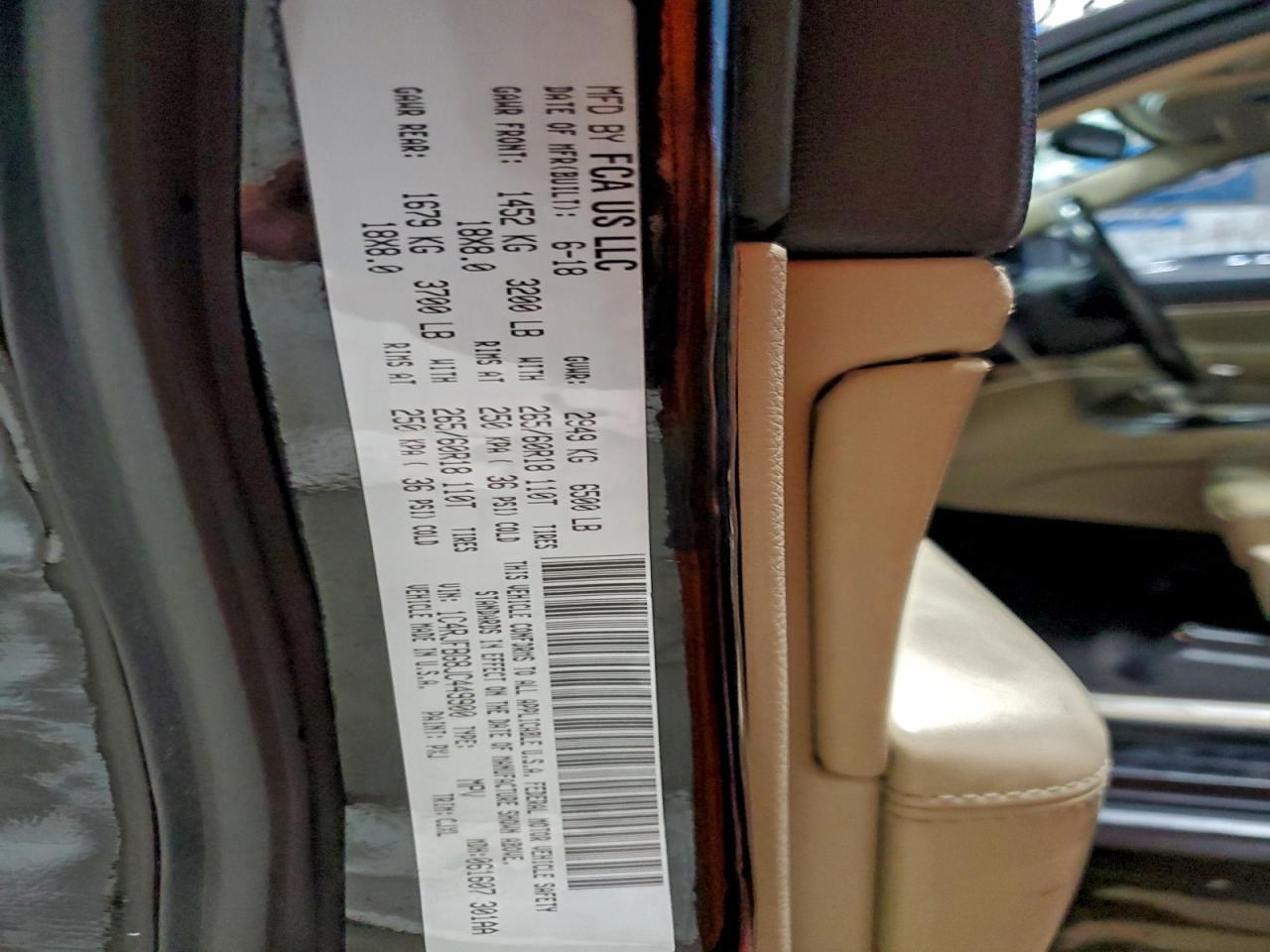 2018 Jeep Grand Cherokee Limited - zdjęcie 13