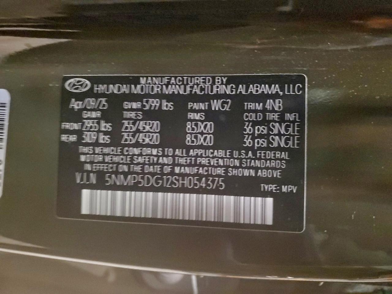 2025 Hyundai Santa Fe Calligraphy - zdjęcie 13