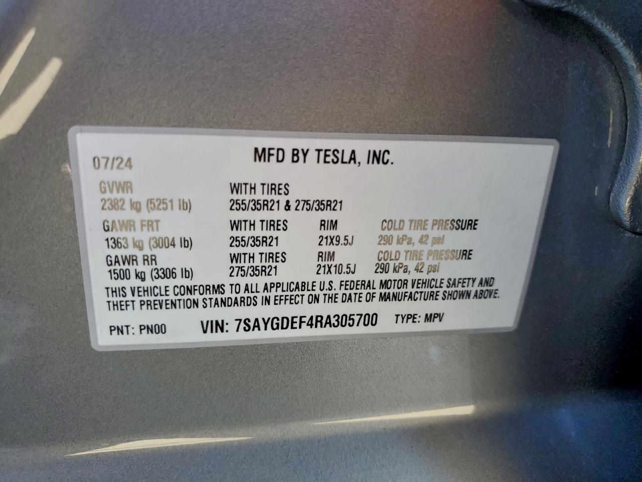 2024 Tesla Model Y - zdjęcie 12