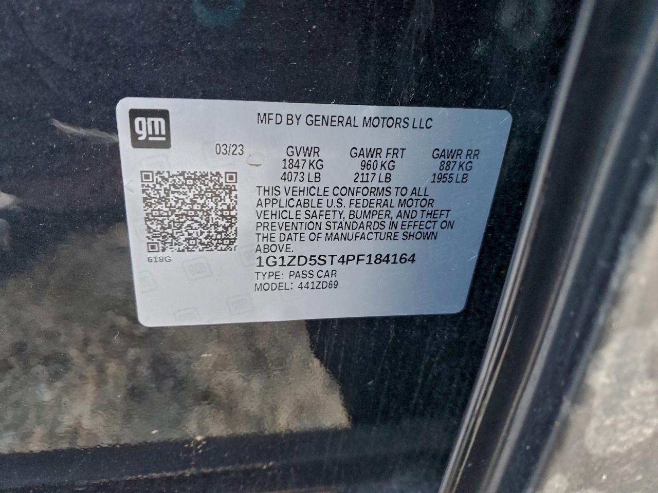 2023 Chevrolet Malibu Lt - zdjęcie 12