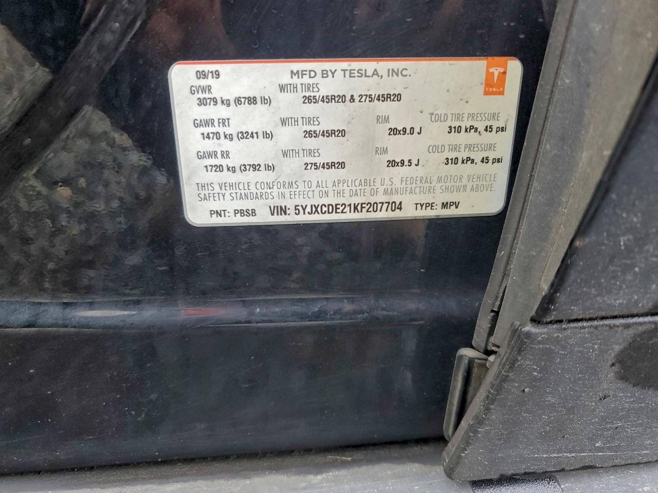 2019 Tesla Model X - zdjęcie 13