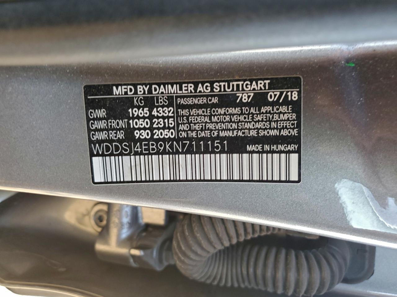 2019 Mercedes-Benz Cla 250 - zdjęcie 12