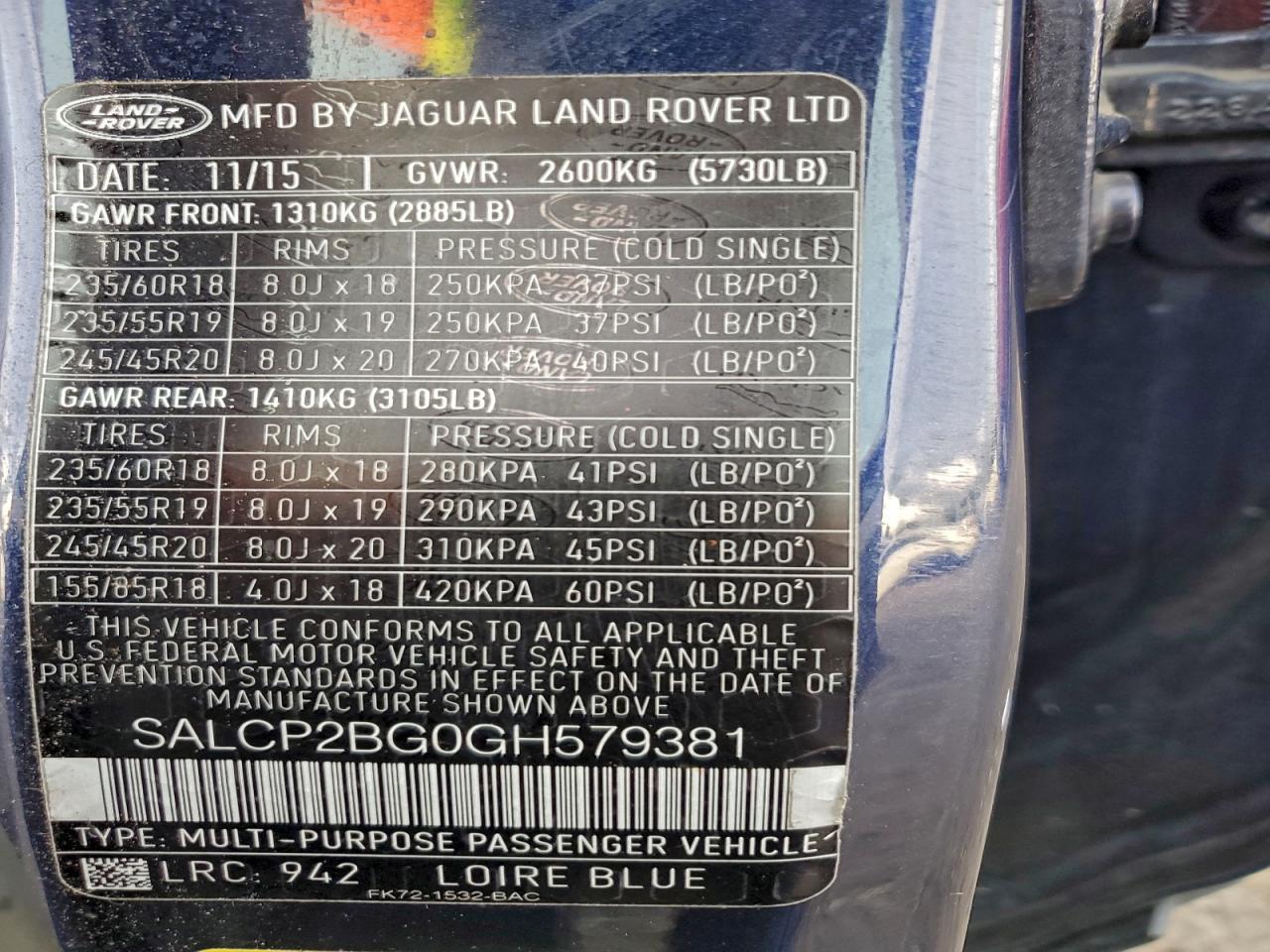 2016 Land Rover Discovery Sport Se - zdjęcie 14