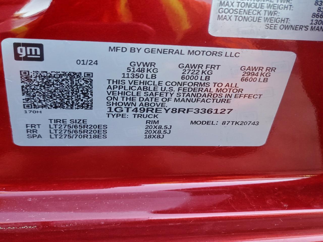 2024 GMC Sierra K2500 Denali - zdjęcie 12