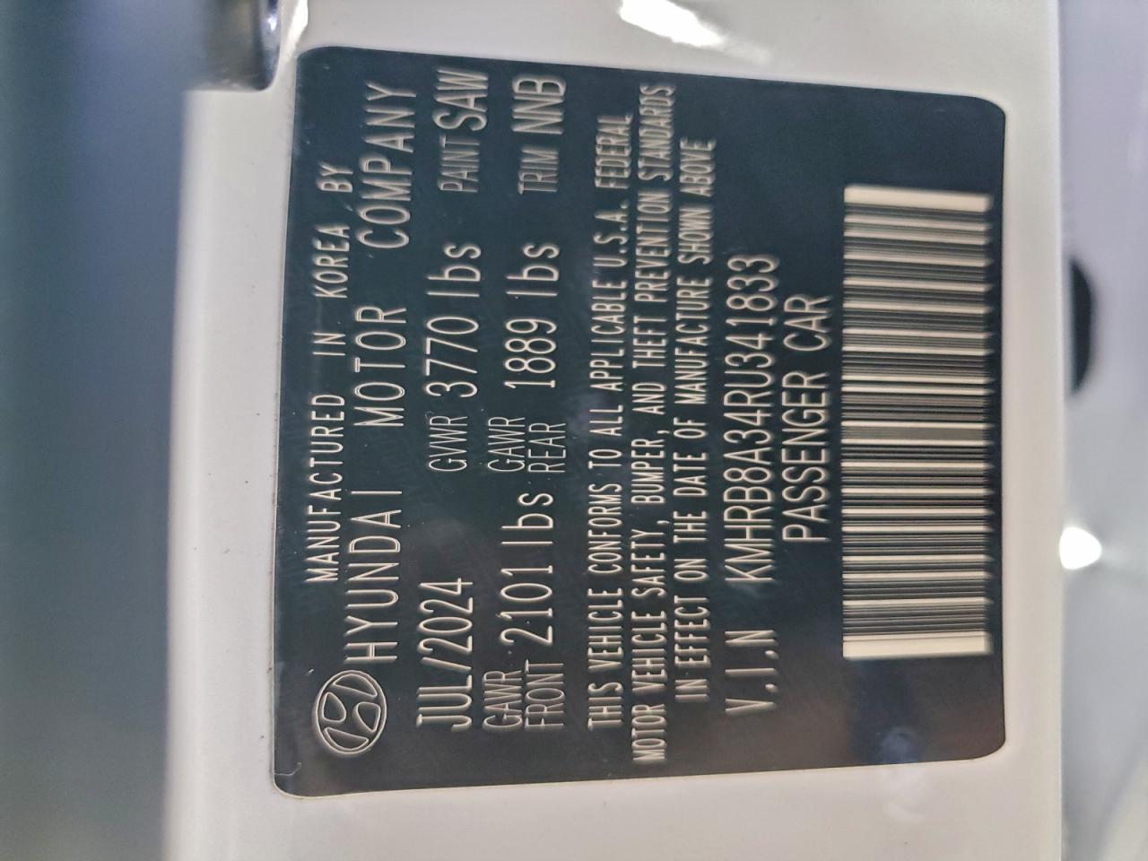 2024 Hyundai Venue Se - zdjęcie 13