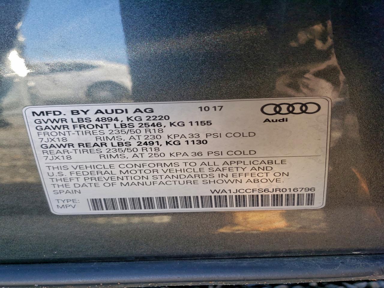 2018 Audi Q3 Premium Plus - zdjęcie 13