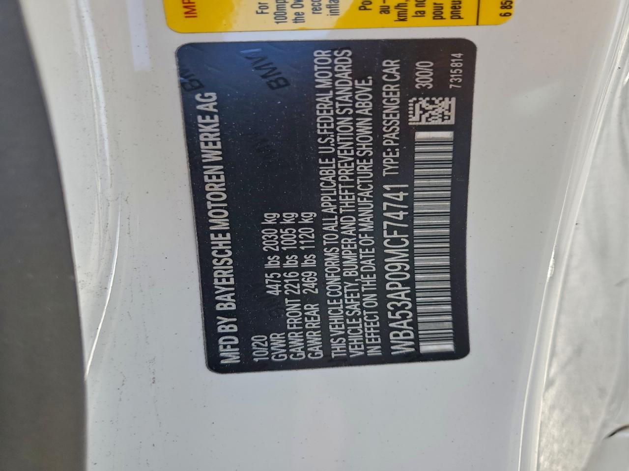 2021 BMW 430I - zdjęcie 12