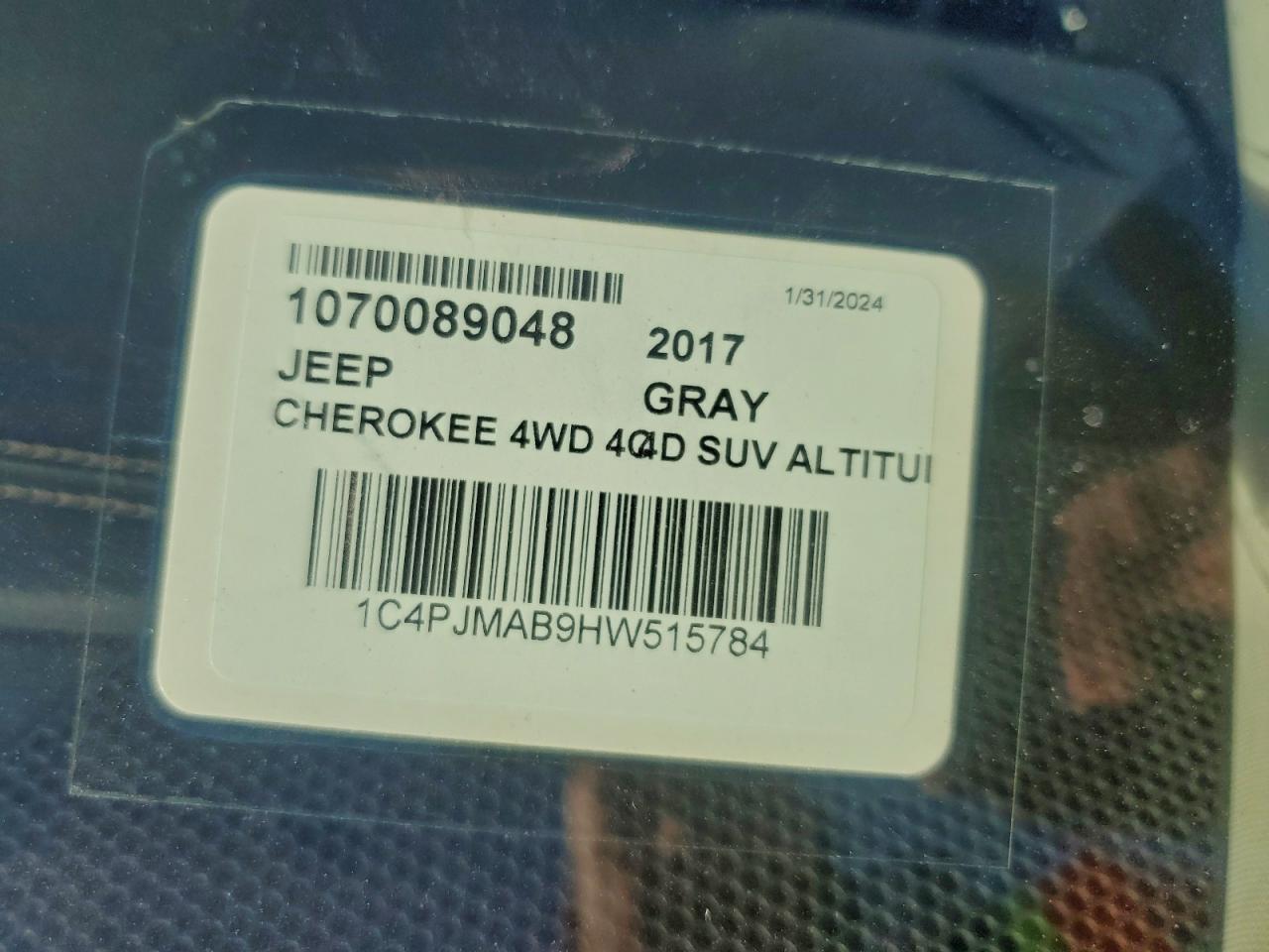 2017 Jeep Cherokee - zdjęcie 14