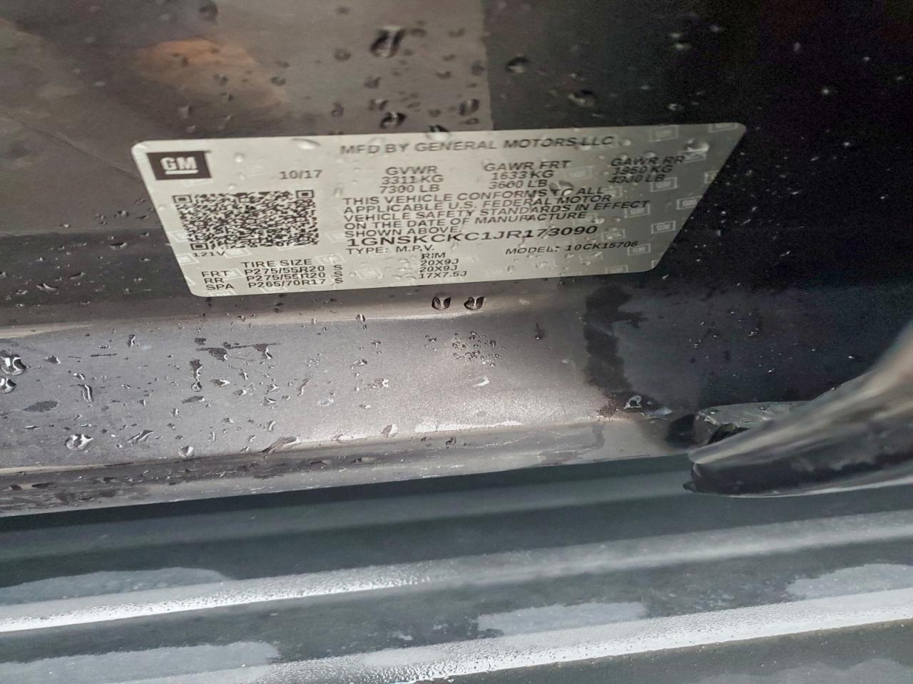 2018 Chevrolet Tahoe K1500 Premier - zdjęcie 13