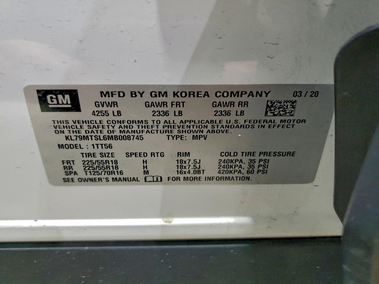 2021 Chevrolet Trailblazer Rs - zdjęcie 13