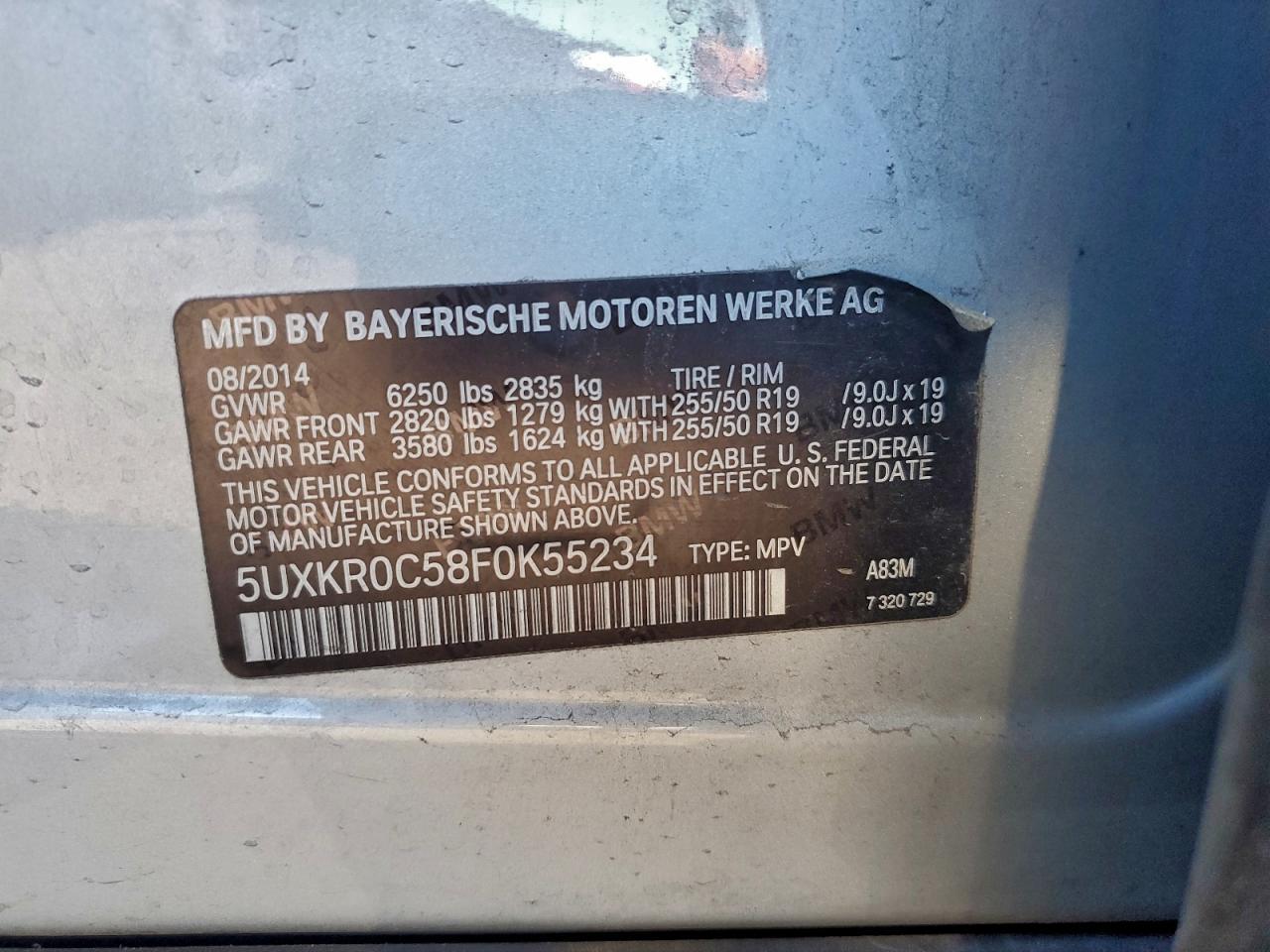 2015 BMW X5 xDrive35I - zdjęcie 13
