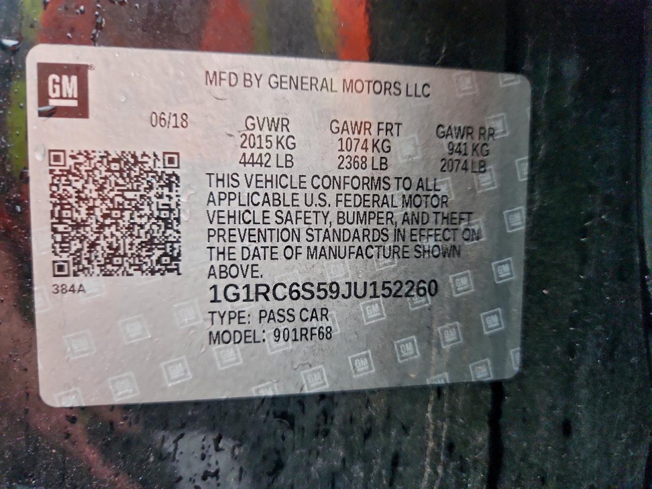 2018 Chevrolet Volt Lt - zdjęcie 12